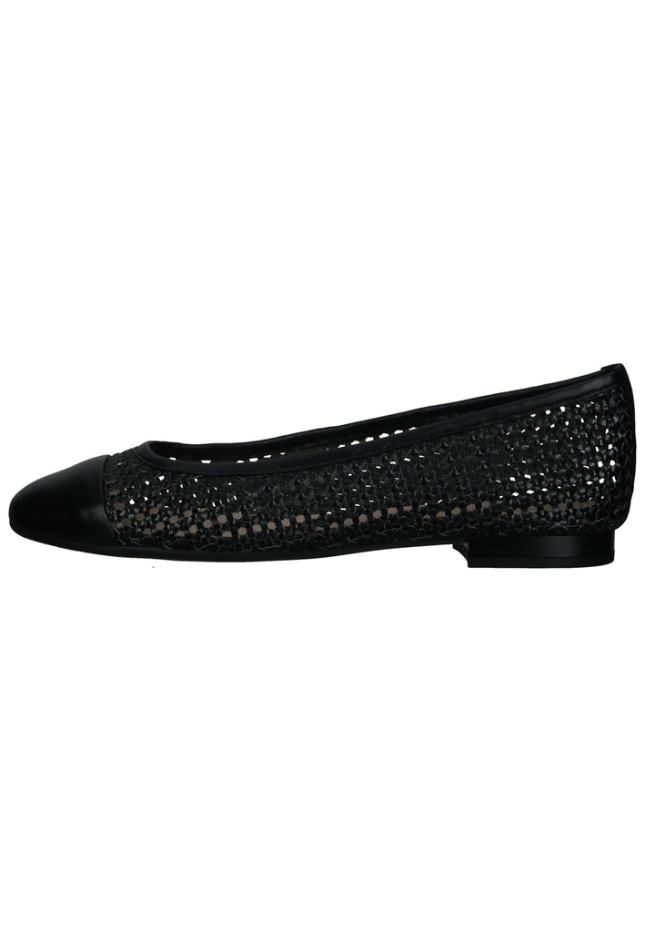 Peter Kaiser Ballerinas Leder Schwarz - surf4shoes