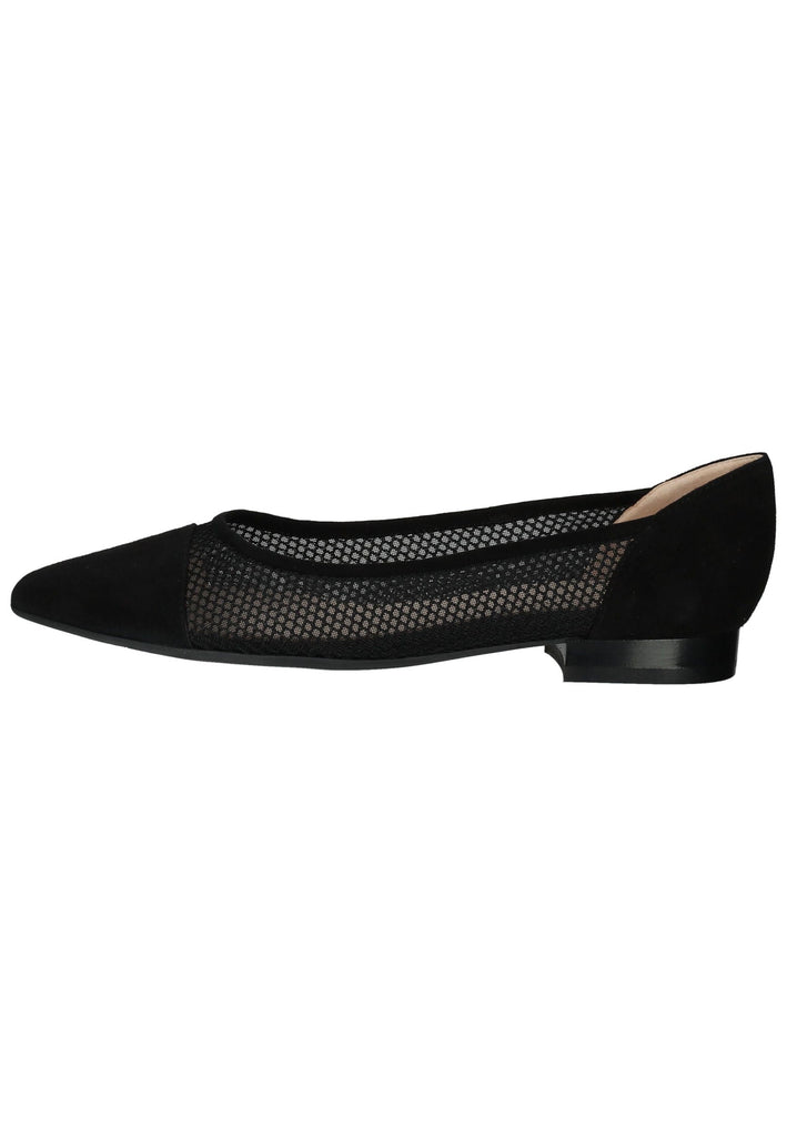 Peter Kaiser Ballerinas Textil Schwarz - surf4shoes