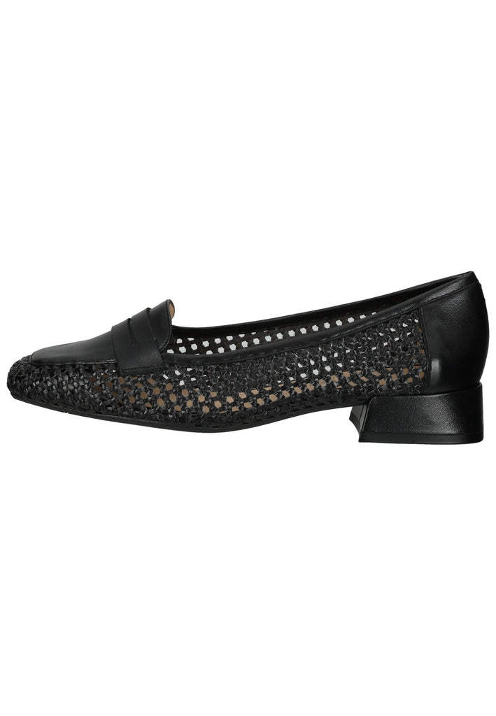 Peter Kaiser Slipper Leder Schwarz - surf4shoes