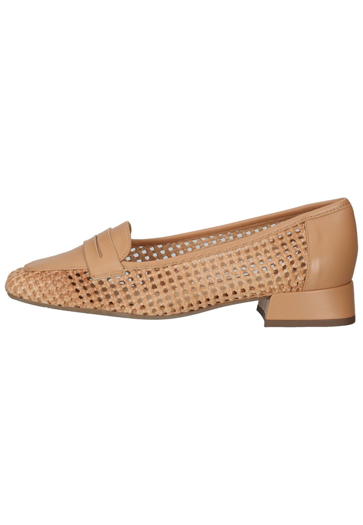 Peter Kaiser Slipper Leder Camel - surf4shoes