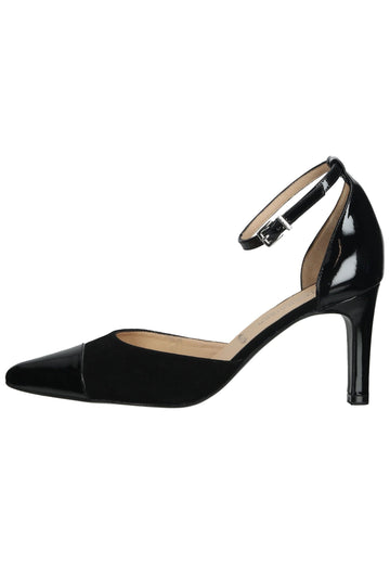 Peter Kaiser Pumps Veloursleder Schwarz - surf4shoes