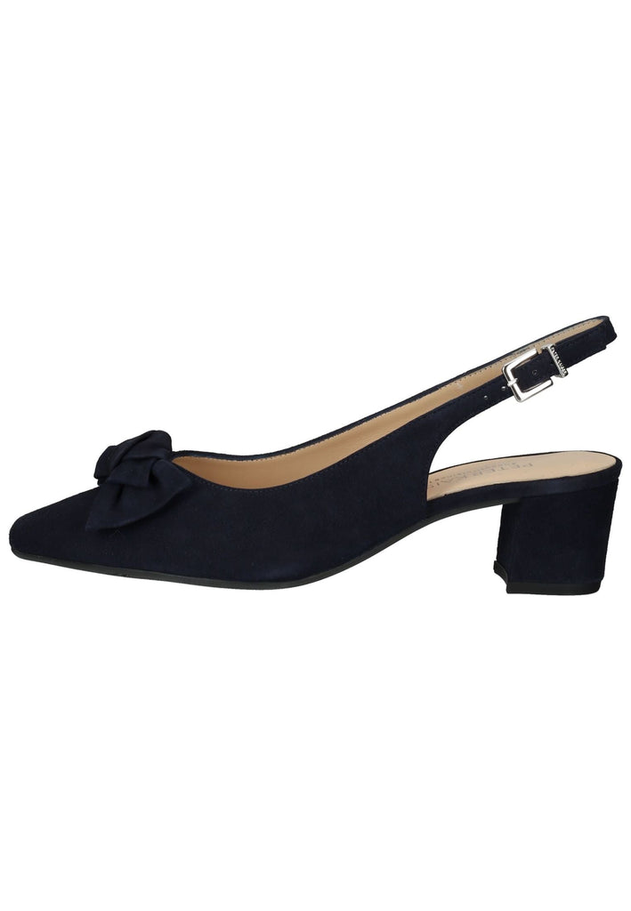 Peter Kaiser Pumps Veloursleder Notte - surf4shoes