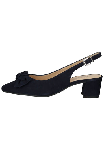 Peter Kaiser Pumps Veloursleder Notte - surf4shoes