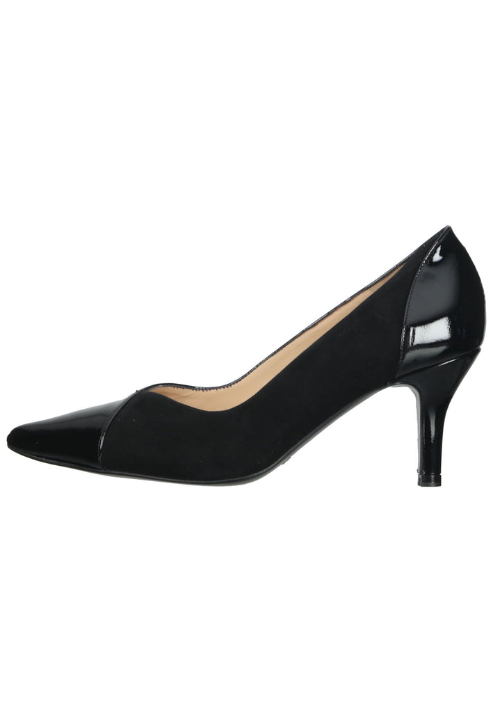 Peter Kaiser Pumps Veloursleder Schwarz - surf4shoes