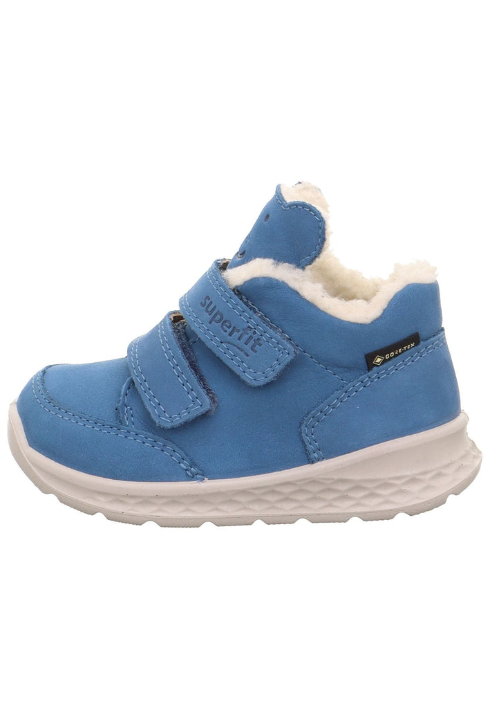 Superfit Halbschuhe Nubukleder Blau - surf4shoes
