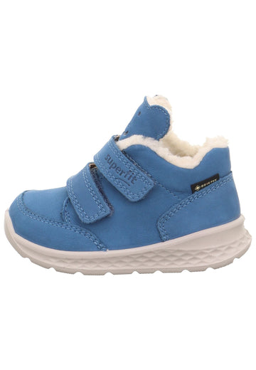 Superfit Halbschuhe Nubukleder Blau - surf4shoes