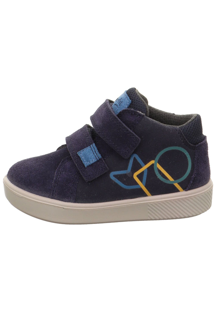 Superfit Halbschuhe Leder/Textil Blau - surf4shoes