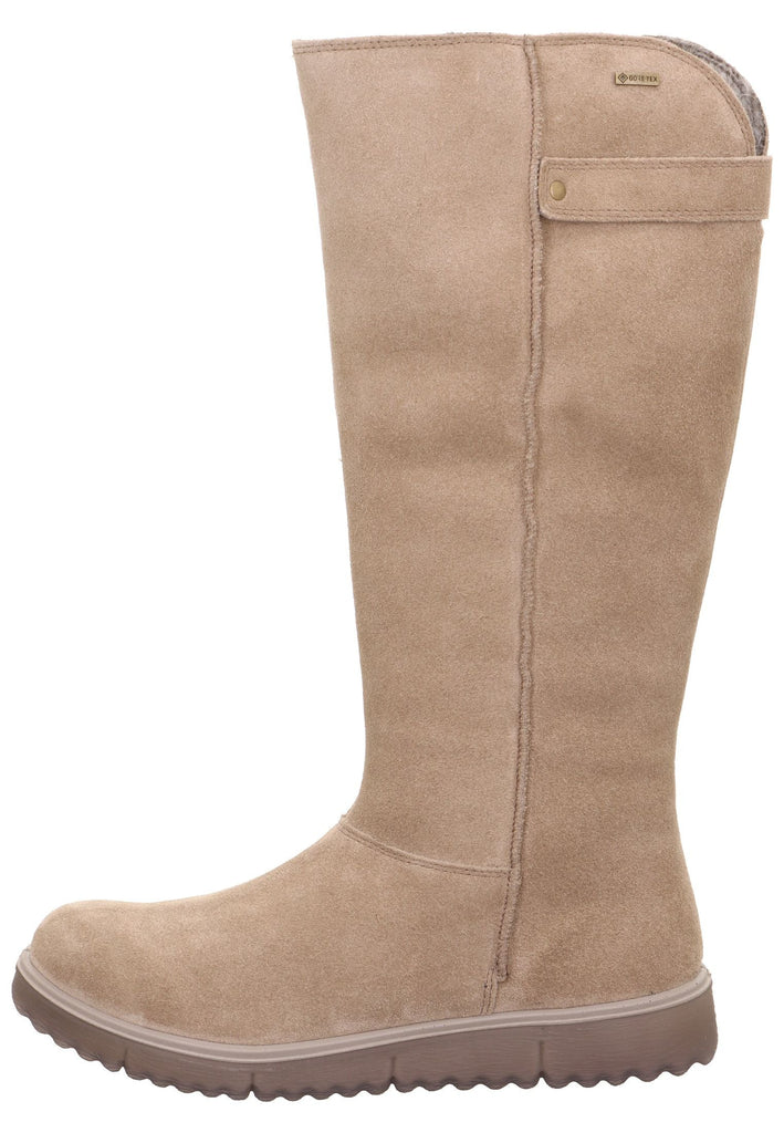 Legero Stiefel Veloursleder Beige Warmfutter - surf4shoes