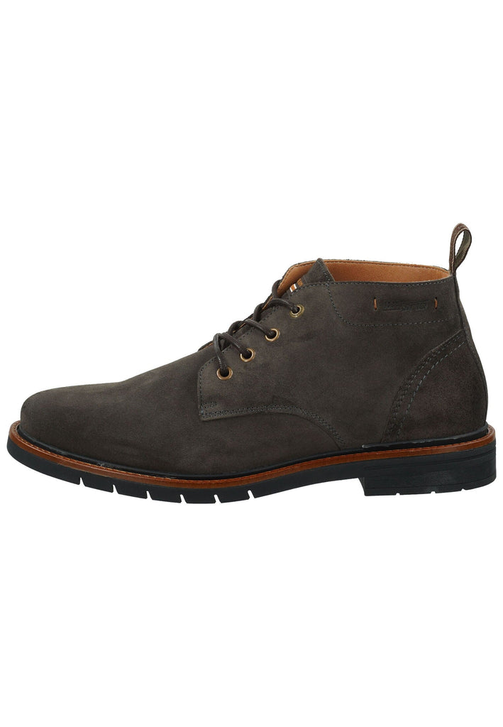 Salamander Stiefelette Veloursleder Taupe - surf4shoes