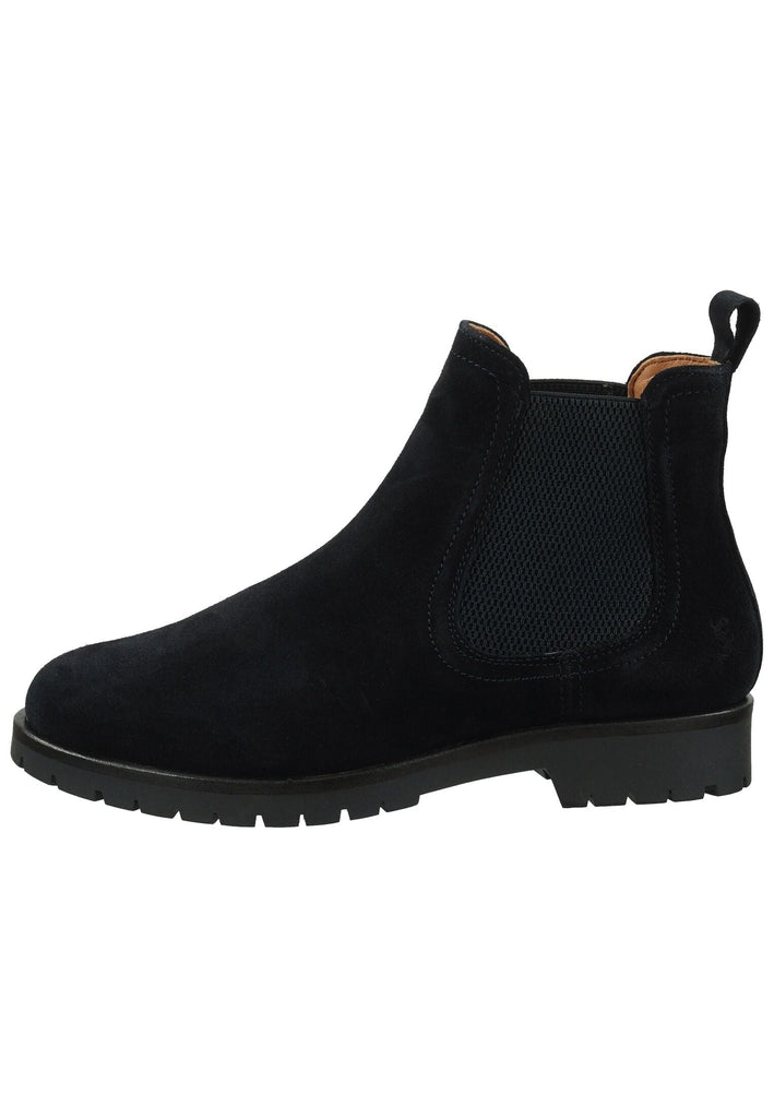 Salamander Stiefelette Veloursleder/Textil Navy Warmfutter - surf4shoes