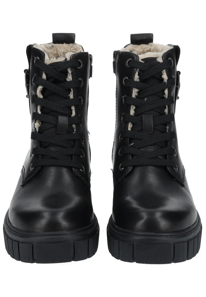 Lurchi Stiefelette Nappaleder Schwarz Warmfutter - surf4shoes