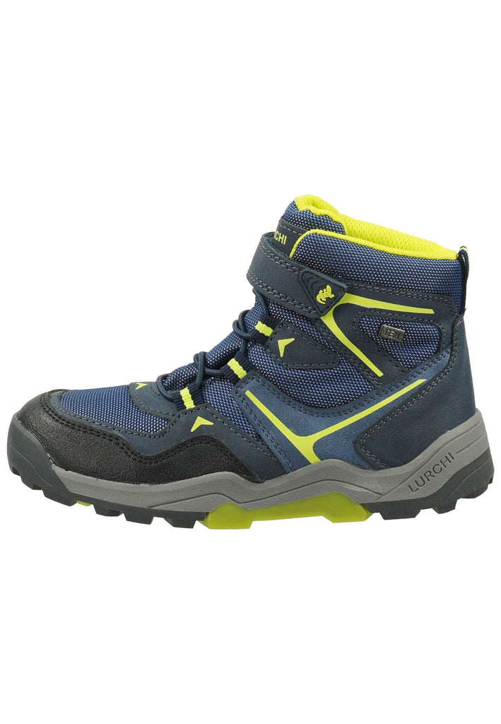Lurchi Stiefelette Lederimitat/Textil Navy - surf4shoes