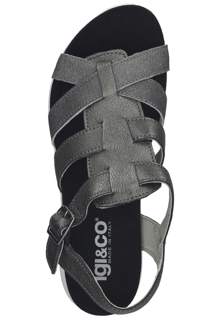 IGI&CO Sandalen Leder Carbon - surf4shoes