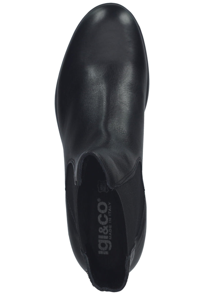 IGI&CO Stiefelette Nappaleder Schwarz - surf4shoes