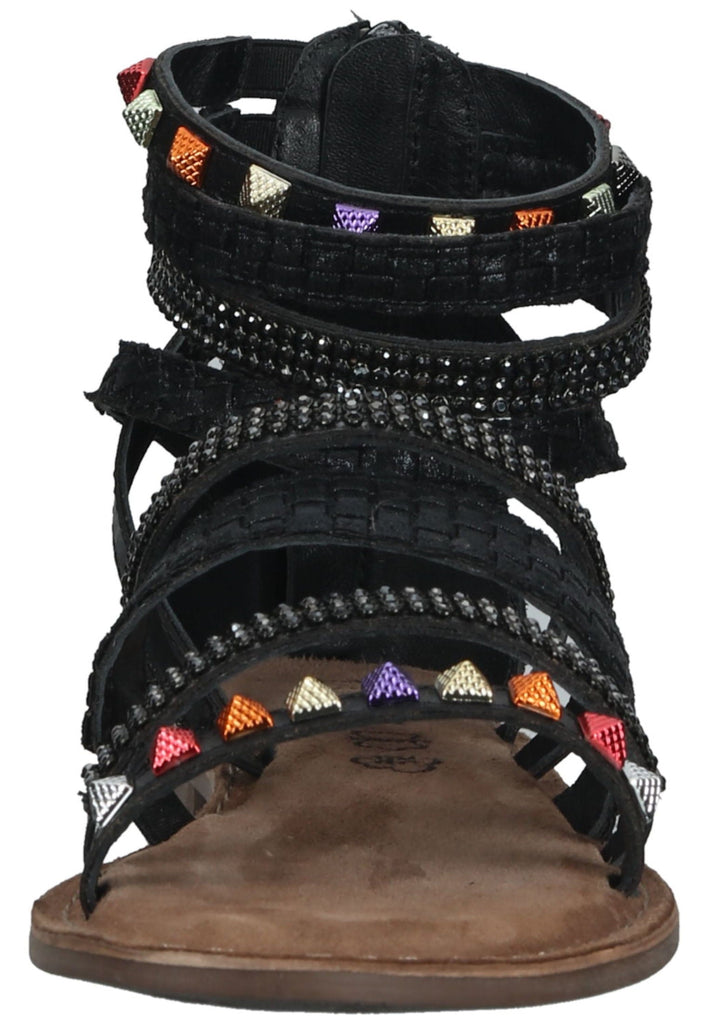 Lazamani Sandalen Leder Schwarz - surf4shoes