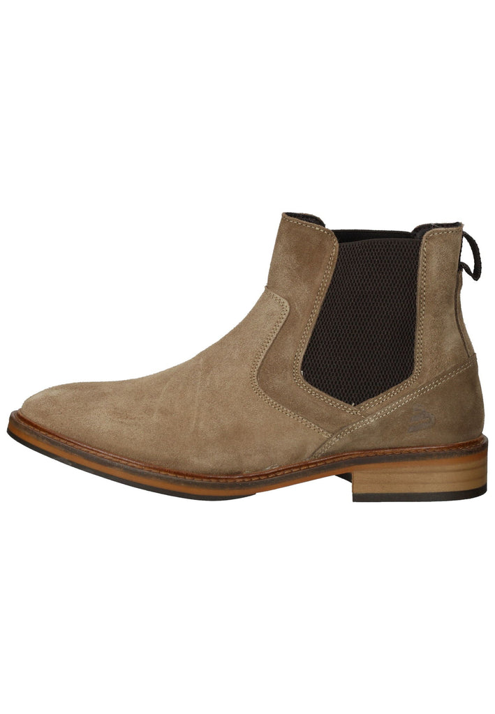 Bullboxer Stiefelette Leder/Textil Beige - surf4shoes