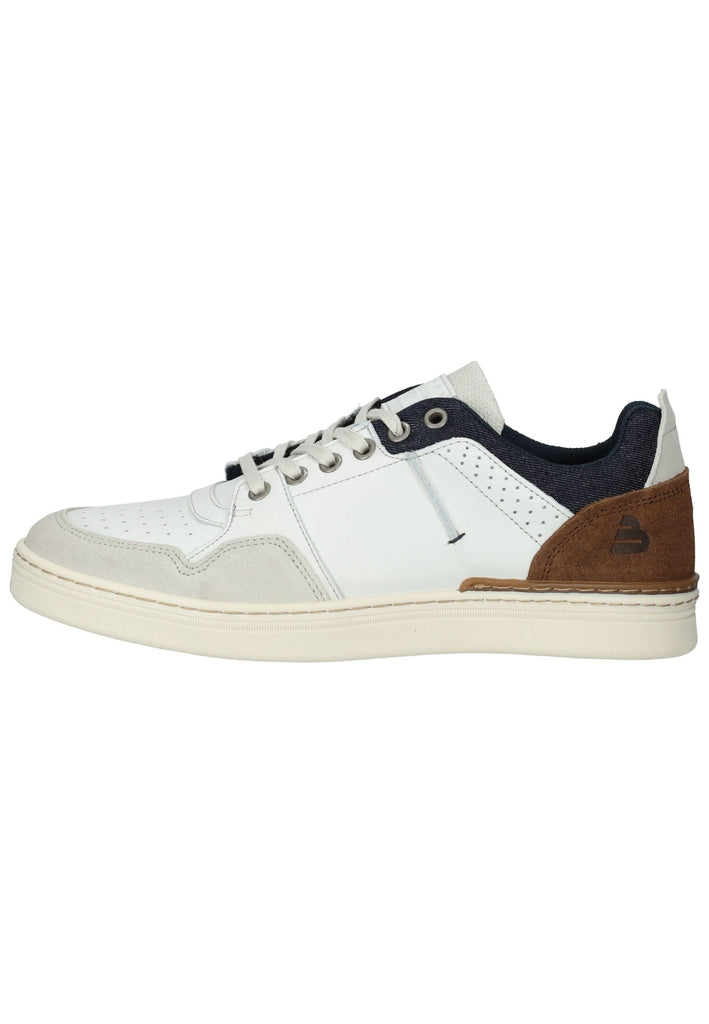 Bullboxer Sneaker Leder/Textil Weiß - surf4shoes