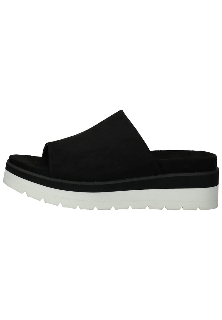 Bullboxer Pantoletten Textil Schwarz - surf4shoes
