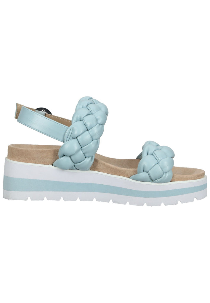 Bullboxer Sandalen Lederimitat Hellblau - surf4shoes