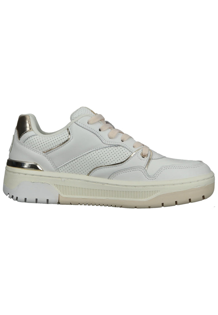 Replay Sneaker Leder Weiß/Gold - surf4shoes