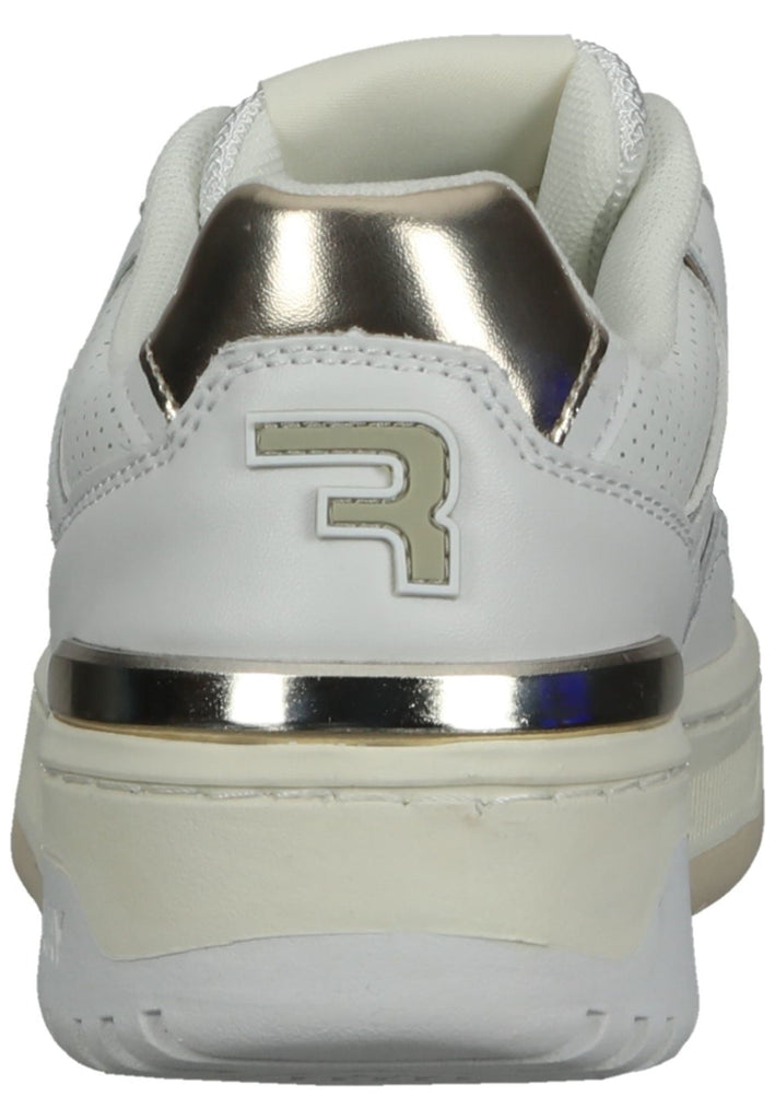 Replay Sneaker Leder Weiß/Gold - surf4shoes
