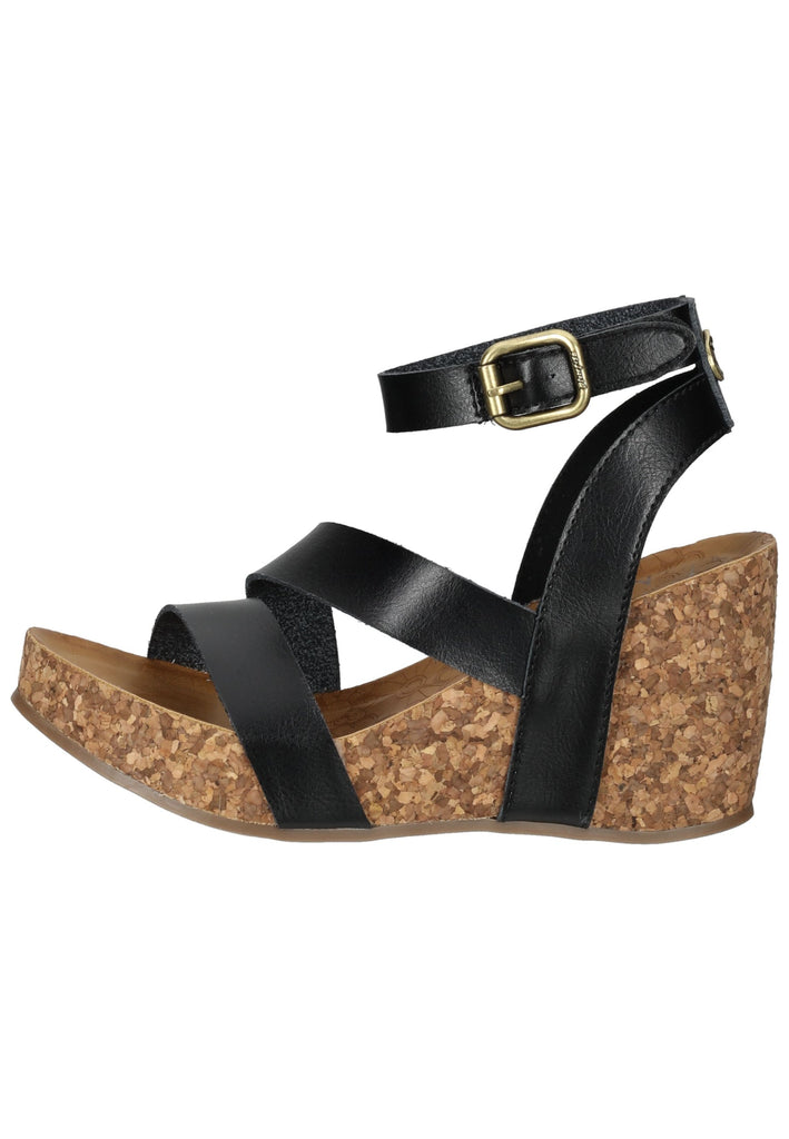 Blowfish Sandalen Lederimitat Schwarz - surf4shoes