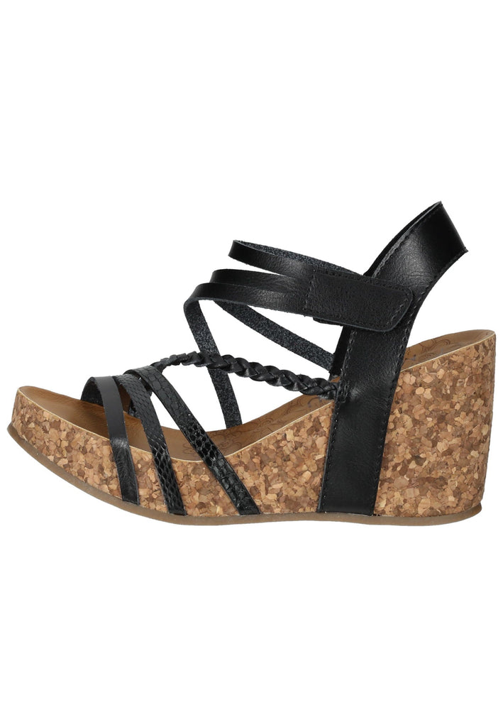 Blowfish Sandalen Lederimitat Schwarz - surf4shoes