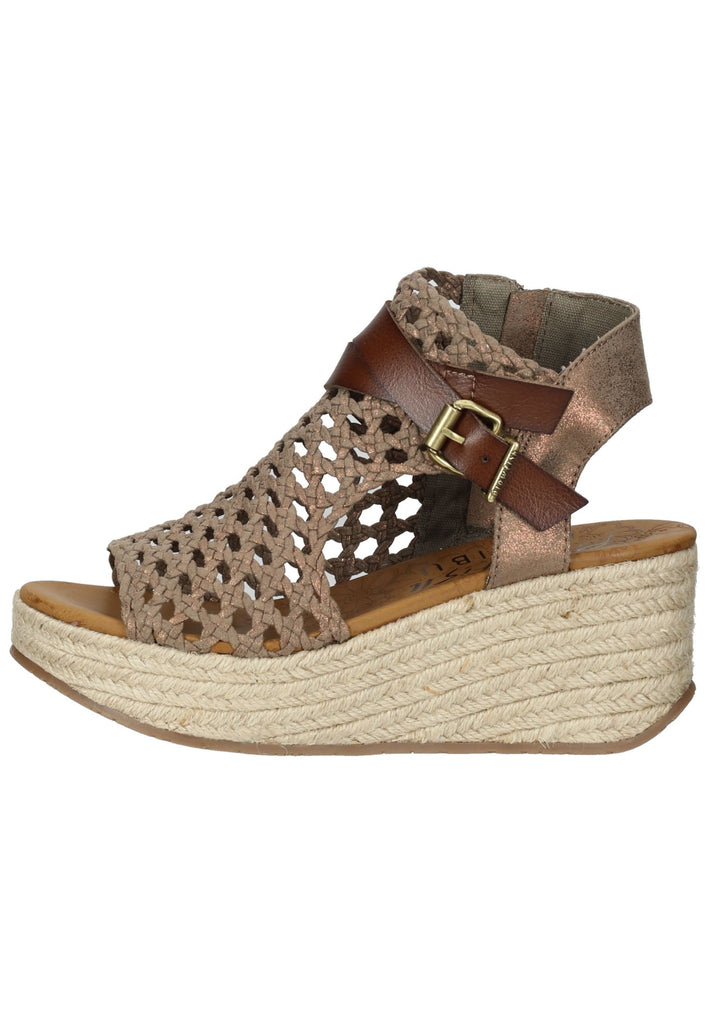 Blowfish Sandalen Lederimitat/Textil Braun - surf4shoes