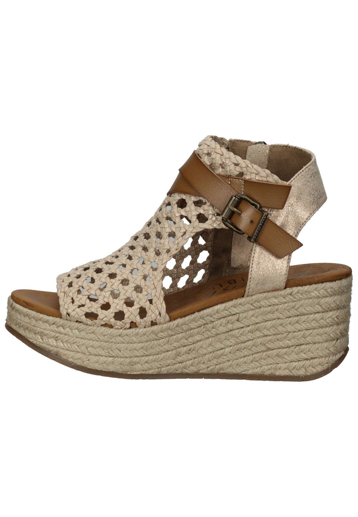 Blowfish Sandalen Lederimitat/Textil Beige/Braun - surf4shoes