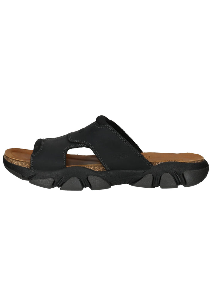 Keen Pantoletten Leder/Textil Schwarz/Schwarz - surf4shoes