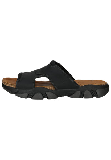 Keen Pantoletten Leder/Textil Schwarz/Schwarz - surf4shoes