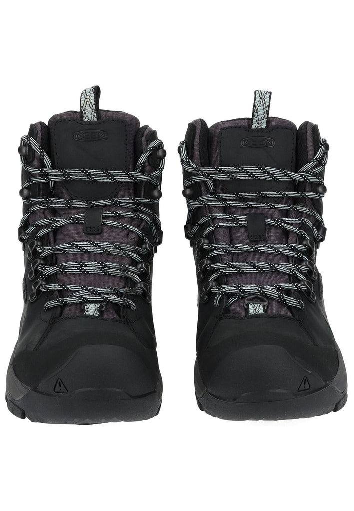 Keen Wanderschuhe Leder/Textil Schwarz - surf4shoes