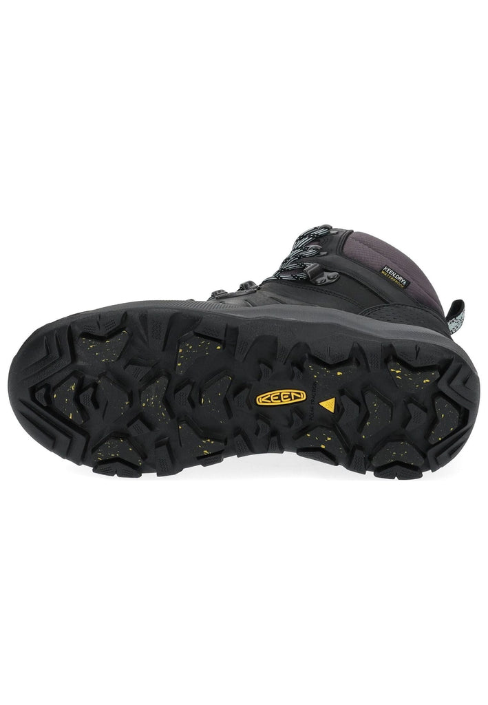 Keen Wanderschuhe Leder/Textil Schwarz - surf4shoes