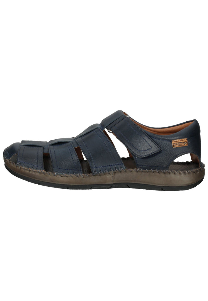 Pikolinos Halbschuhe Leder Blau - surf4shoes