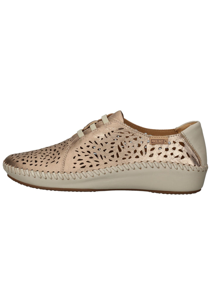 Pikolinos Halbschuhe Leder Champagne - surf4shoes