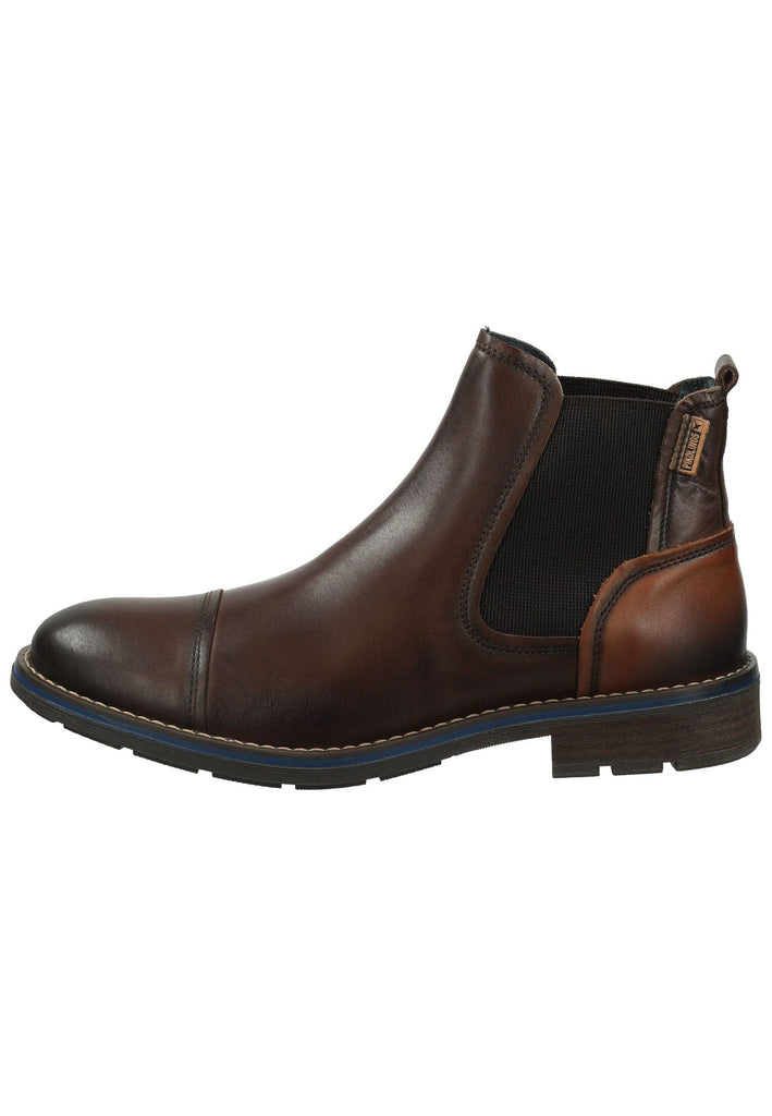 Pikolinos Stiefelette Leder/Textil Dunkelbraun - surf4shoes