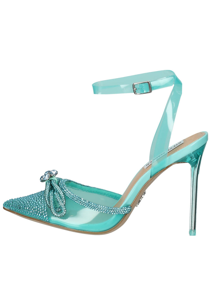 Steve Madden Pumps Lederimitat/Textil Blau - surf4shoes