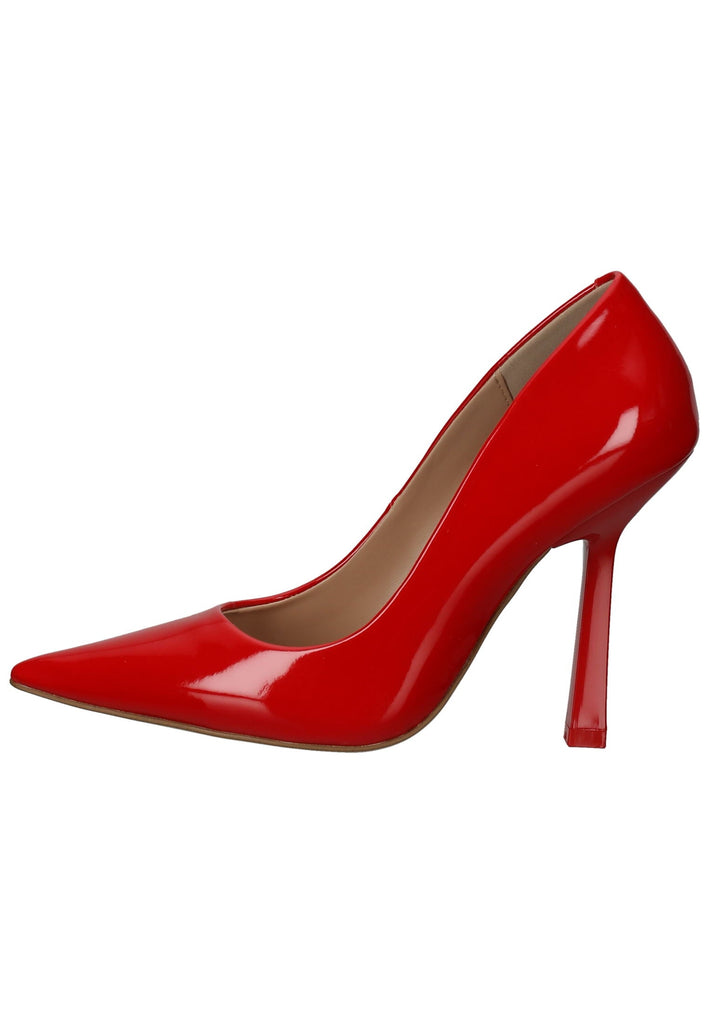 Steve Madden Pumps Lederimitat Rot Lack - surf4shoes