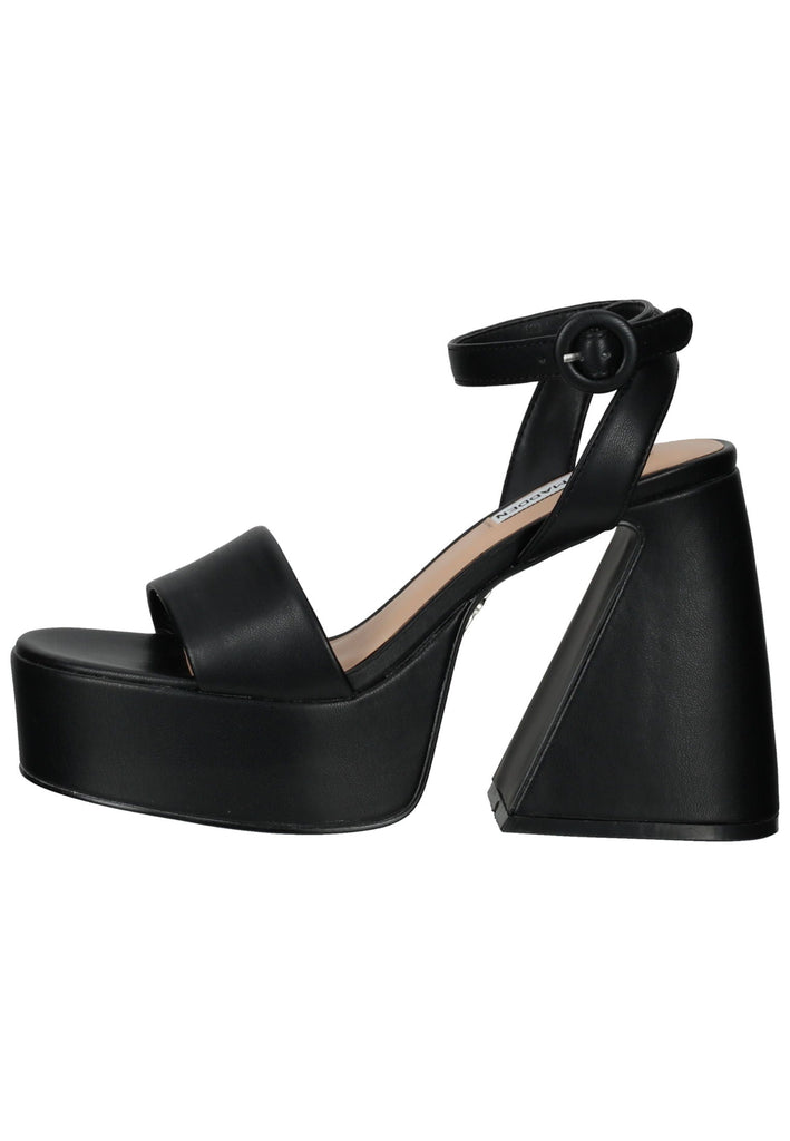 Steve Madden Sandalen Lederimitat Schwarz - surf4shoes