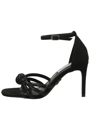 Steve Madden Sandalen Textil Schwarz - surf4shoes