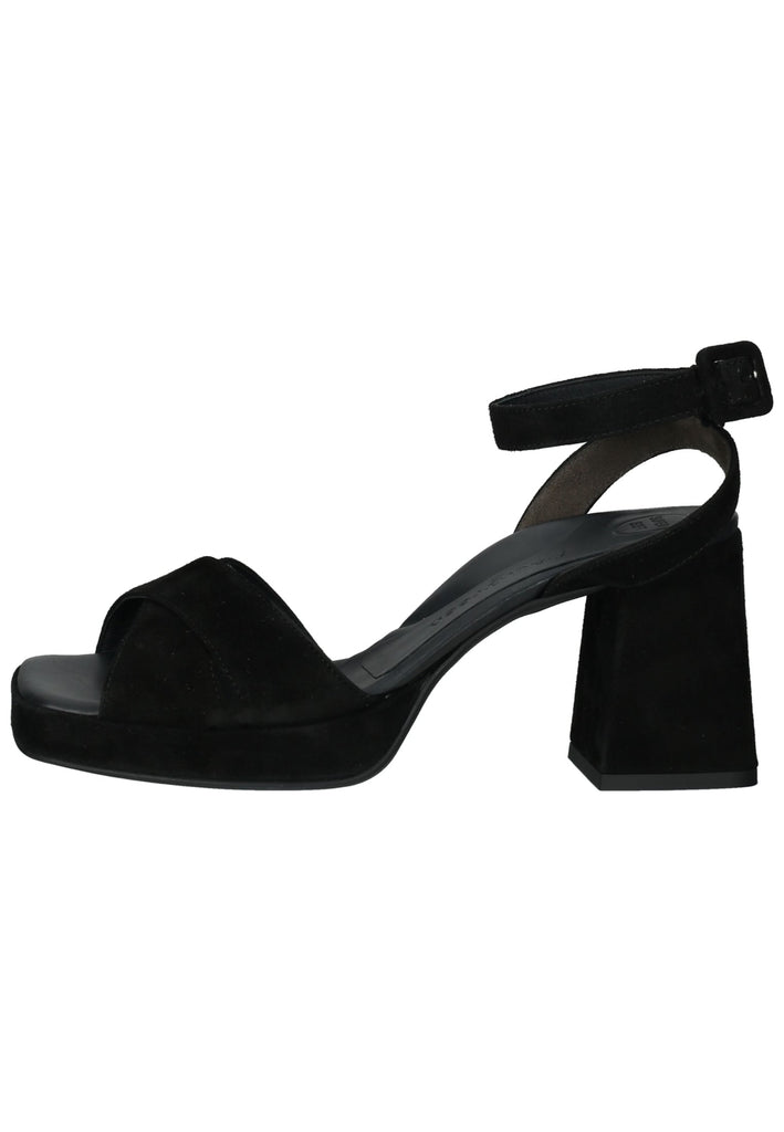 Paul Green Sandalen Leder Schwarz - surf4shoes