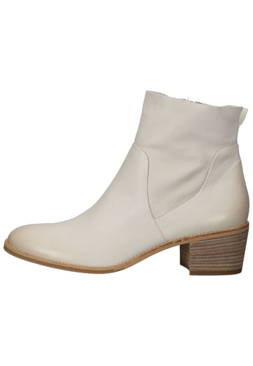 Paul Green Stiefelette Glattleder Beige - surf4shoes