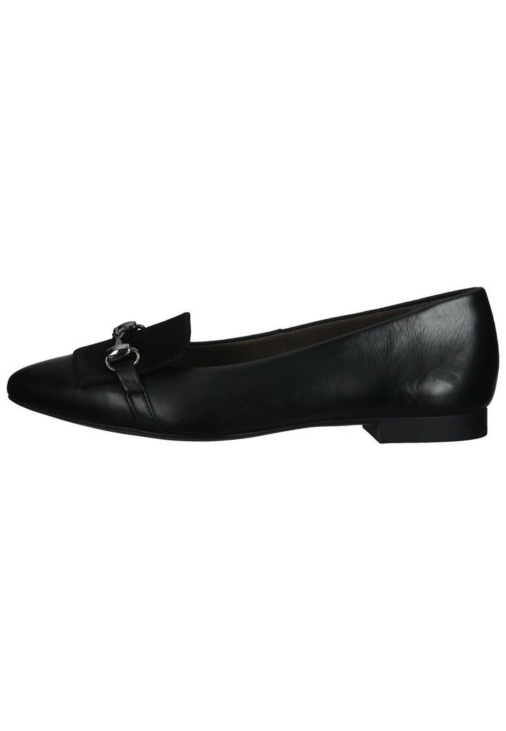 Paul Green Ballerinas Leder Schwarz - surf4shoes