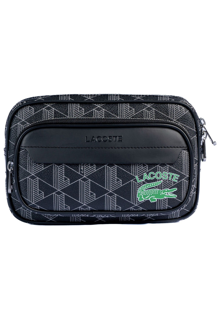 Lacoste Taschen Textil Schwarz/Grau - surf4shoes