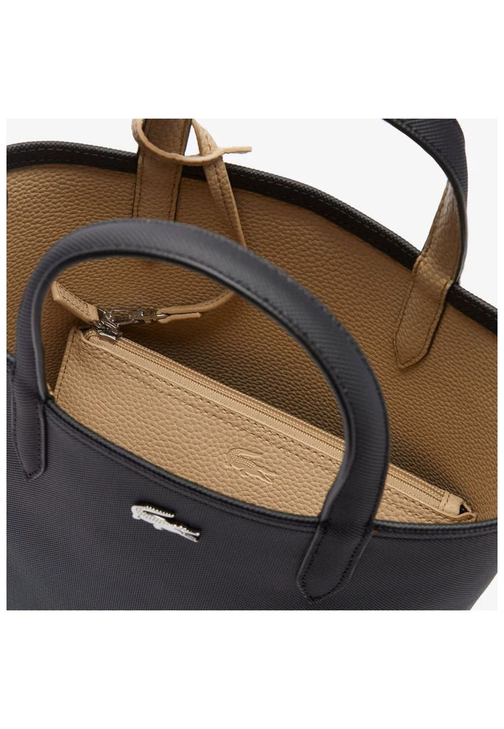 Lacoste Taschen Textil Schwarz/Beige - surf4shoes