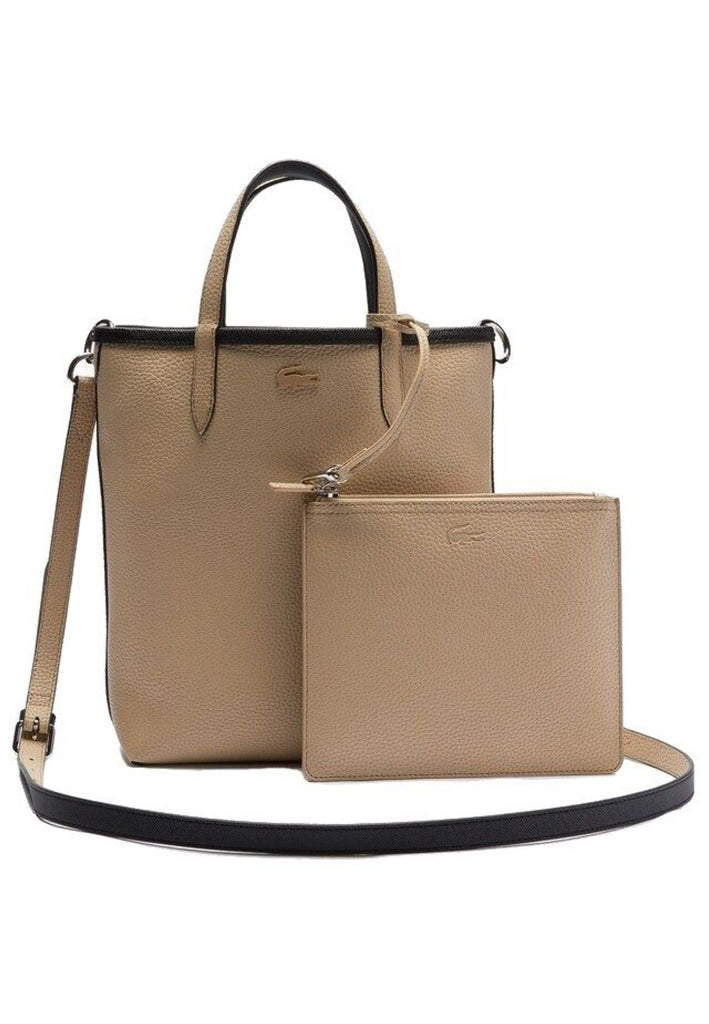 Lacoste Taschen Textil Schwarz/Beige - surf4shoes