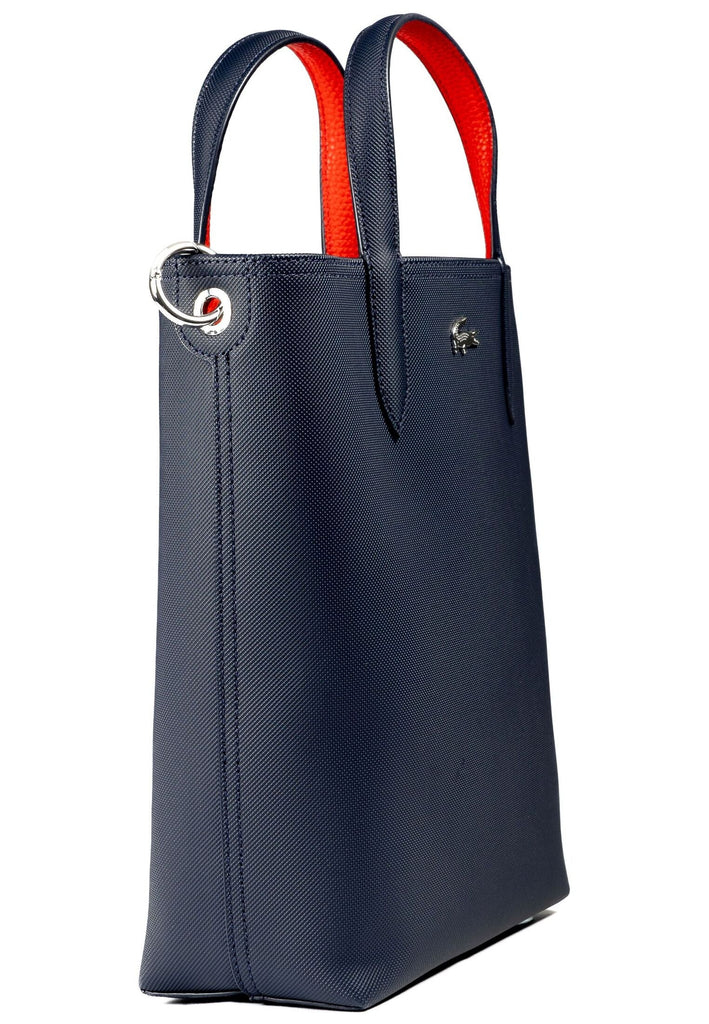 Lacoste Taschen Textil Blau/Rot - surf4shoes