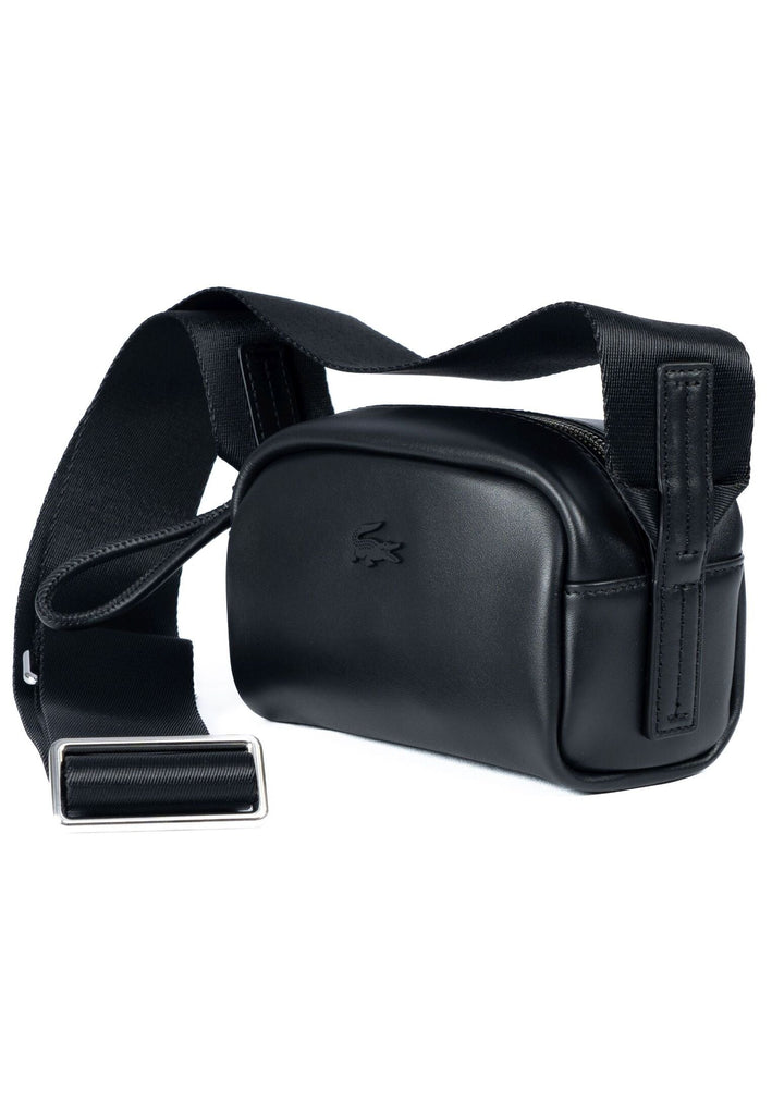 Lacoste Taschen Leder Schwarz - surf4shoes