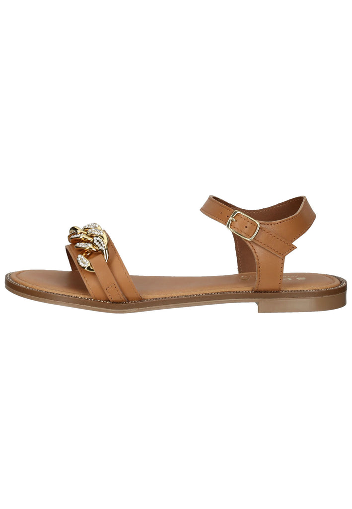 Scapa Sandalen Leder Cognac - surf4shoes
