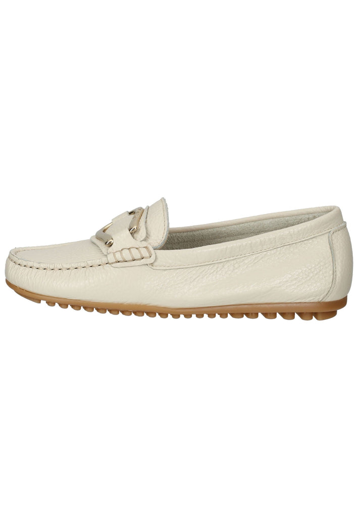 Scapa Mokassin Leder Weiß - surf4shoes